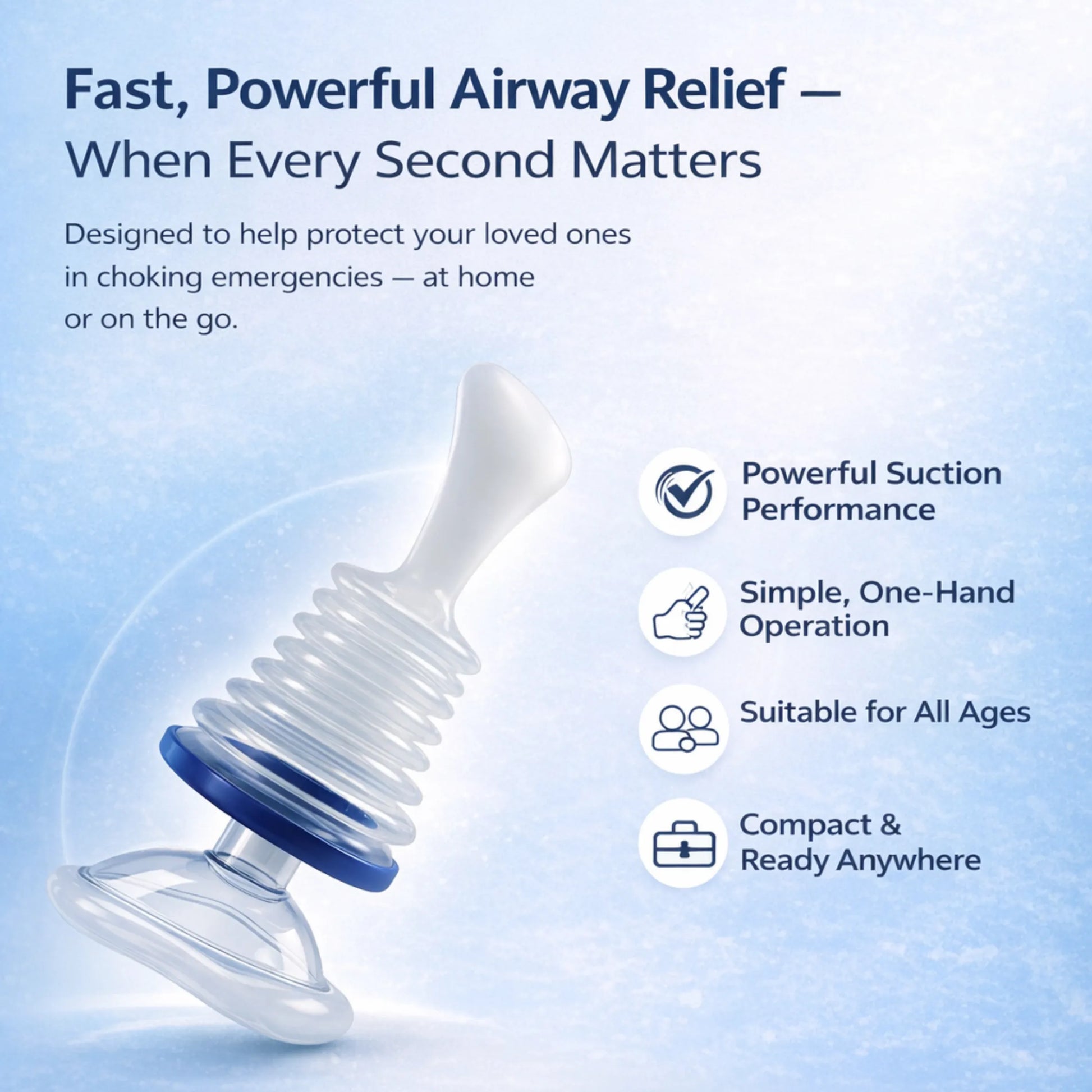 SilverWise LifeGuard mask seal airway clearance