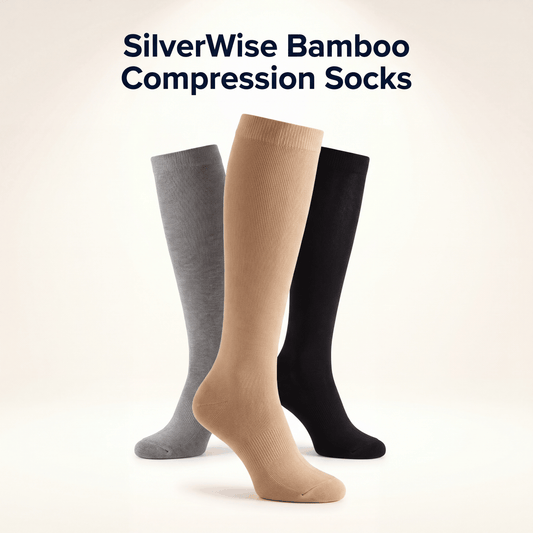 SilverWise Bamboo Compression Socks